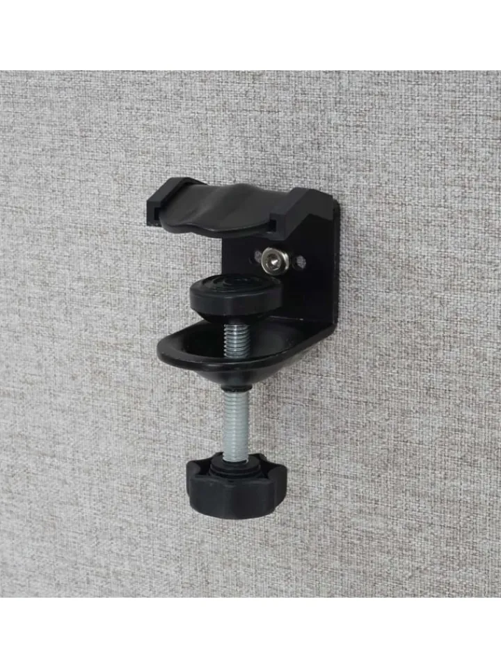 MCW Paravents<Akustik-Tischtrennwand G75, 60x65cm grau