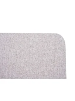 MCW Paravents<Akustik-Tischtrennwand G75, 60x160cm grau
