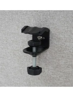 MCW Paravents<Akustik-Tischtrennwand G75, 60x160cm grau