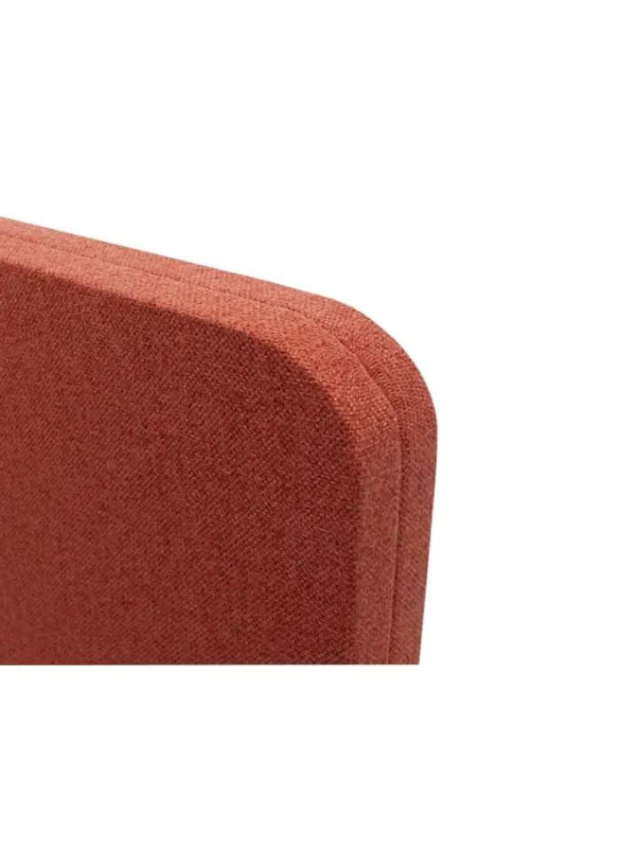 MCW Paravents<Akustik-Tischtrennwand G75, 60x140cm braun