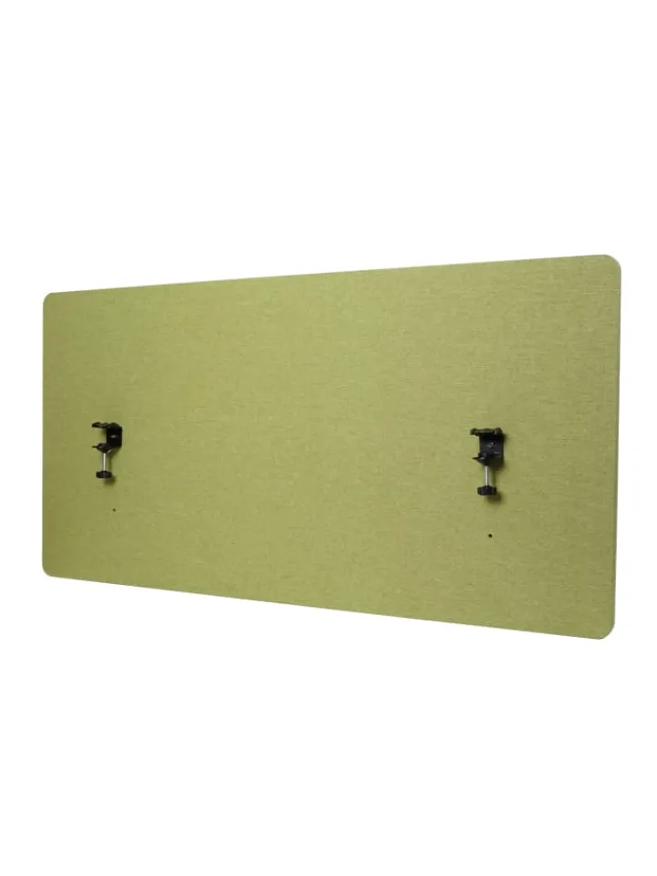 MCW Paravents<Akustik-Tischtrennwand G75, 60x120cm grün
