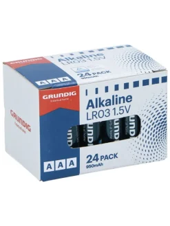 GRUNDIG Technikzubehör<Alkaline Batterien - AAA/LR03 950mah - 24 Stück