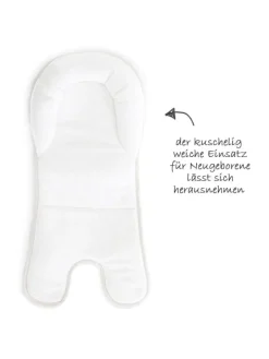 Hauck Babymöbel<Alpha Plus Grey Newborn Set - 4-tlg. Hochstuhl in grau