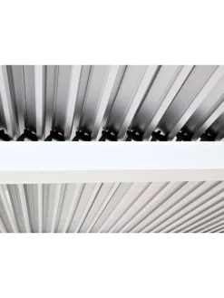 MCW Gartenmöbel<Alu Pergola L41, stabiles Gestell, Weiß