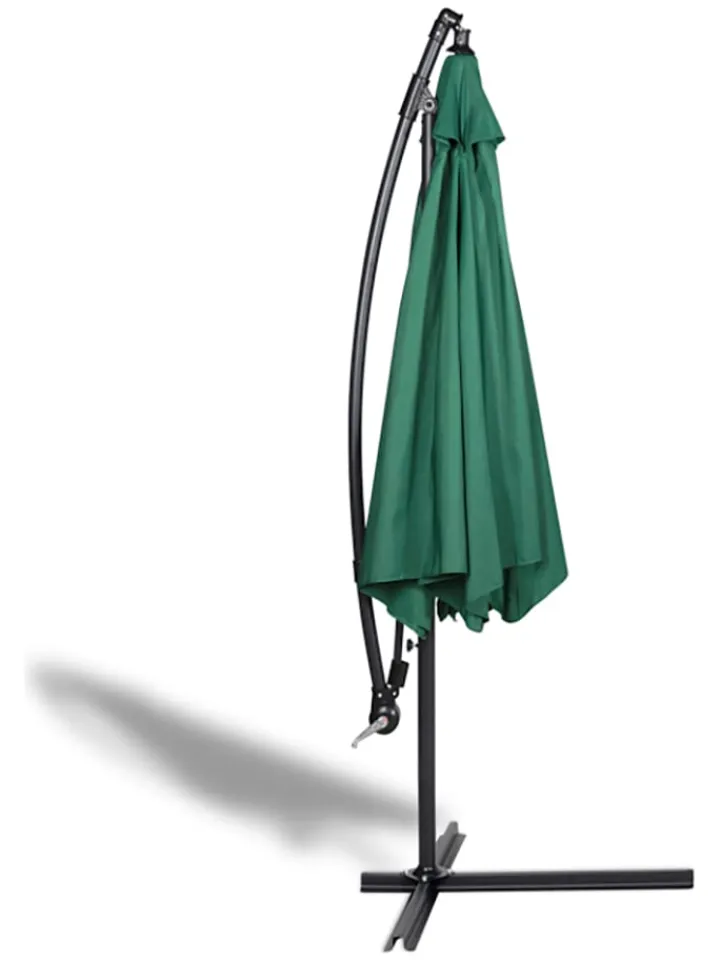 Lifa Living Gartenmöbel<Ampelschirm in Grün - (H)250 cm