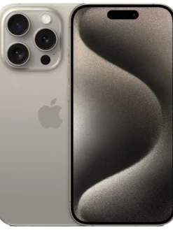 Apple Smartphones & Zubehör<iPhone 15 Pro 128GB refurbished in Titan Natur