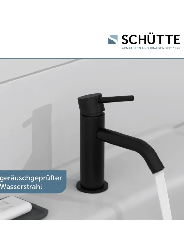 Franz Joseph Schütte Badarmaturen<ARAGON Standventil, Schwarz matt
