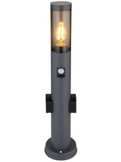 Globo lighting Außenbeleuchtung|Außenleuchten<Außenleuchte "Boston" in Anthrazit - (B)12,7 x (H)60 cm