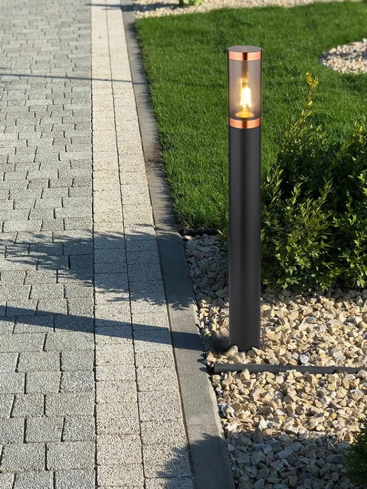 Globo lighting Außenbeleuchtung|Außenleuchten<Außenleuchte "Boston" in Schwarz - (B)13 x (H)80 cm