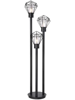 Globo lighting Außenbeleuchtung|Außenleuchten<Außenleuchte "Horace" in Schwarz - (H)170 x Ø 44,5 cm