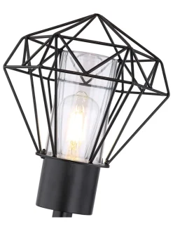 Globo lighting Außenleuchten|Außenbeleuchtung<Außenleuchte "Horace" in Schwarz - (B)22,5 x (H)28,5 cm