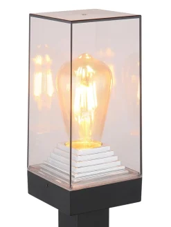Globo lighting Außenbeleuchtung|Außenleuchten<Außenleuchte in Schwarz - (B)10 x (H)100 x (T)10 cm