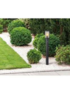 Globo lighting Außenleuchten|Außenbeleuchtung<Außenleuchte in Schwarz - (H)100 x Ø 14,3 cm