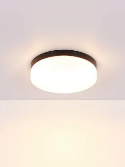 Globo lighting Außenbeleuchtung|Außenleuchten<Außenleuchte "Vranos" in Schwarz - Ø 24 cm