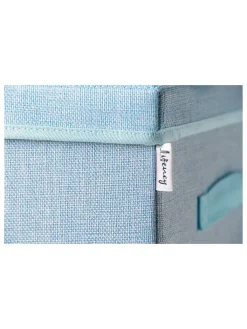 Lifeney Kisten & Körbe<Aufbewahrungsbox in Hellblau - (B)33 x (H)33 x (T)33 cm