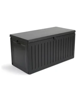 Lifa Living Gartendekoration<Aufbewahrungsbox in Schwarz - (B)109 x (H)55 x (T)52 cm