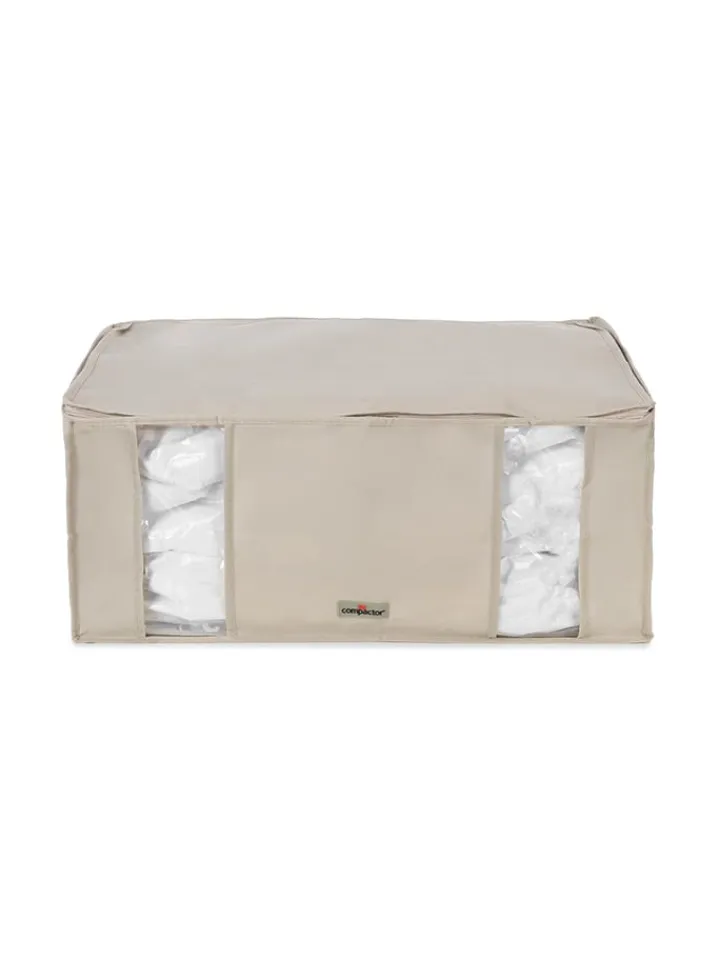 Compactor Weitere Haushaltshelfer<Aufbewahrungsbox "Life 2.0" in Beige - (B)65 x (H)27 x (T)50 cm