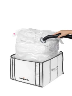 Compactor Weitere Haushaltshelfer<Aufbewahrungsbox "Life 2" in Weiß - (B)42 x (H)25 x (T)40 cm