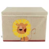 Bieco Spielwaren Kisten & Körbe<Aufbewahrungsbox mit Deckel "Löwe" in Beige - (B)51 x (H)36 x (T)36 cm