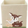 Bieco Spielwaren Kisten & Körbe<Aufbewahrungsbox "Rehe" in Beige - (B)33 x (H)33 x (T)33 cm