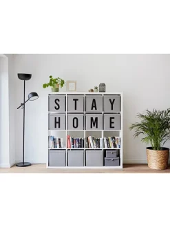 STORE IT Kisten & Körbe<Aufbewahrungskiste "M" in Grau - (B)30 x (H)30 x (T)30 cm