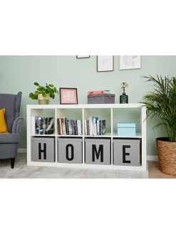 STORE IT Kisten & Körbe<Aufbewahrungskiste "M" in Grau - (B)30 x (H)30 x (T)30 cm