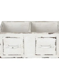 POSIWIO Kisten & Körbe<Aufbewahrungskiste "Schublade" in Weiß - (B)30 x (H)14 x (T)16 cm