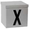 STORE IT Kisten & Körbe<Aufbewahrungskiste "X" in Grau - (B)30 x (H)30 x (T)30 cm