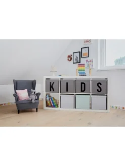 STORE IT Kisten & Körbe<Aufbewahrungskiste "Y" in Grau - (B)30 x (H)30 x (T)30 cm