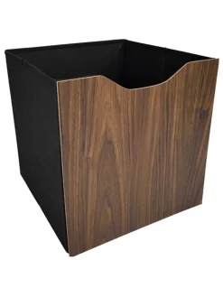 Rétro Chic Kisten & Körbe<Aufbewahrungskorb in Braun/ Schwarz - (B)30 x (H)30 cm