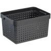 NHG Kisten & Körbe<Aufbewahrungskorb in Grau - (B)26,8 x (H)20,9 x (T)35,7 cm