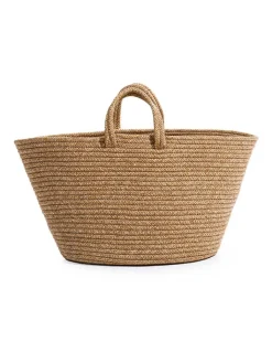 ABERTO DESIGN Kisten & Körbe<Aufbewahrungskorb in Hellbraun - (H)30 cm