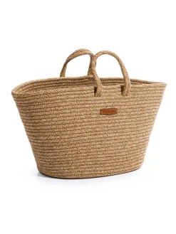 ABERTO DESIGN Kisten & Körbe<Aufbewahrungskorb in Hellbraun - (H)30 cm