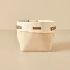 BELLA MAISON Kisten & Körbe<Aufbewahrungskorb "Leya" in Beige - (B)16 x (H)13 cm