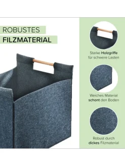 kobolo Kisten & Körbe<Aufbewahrungskorb LOGCARRYALL31 in Grau