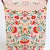Folkifreckles Kisten & Körbe<Aufbewahrungskorb "Mexican Flowers" in Rosa/ Bunt - (B)40 x (H)50 cm