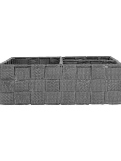 Compactor Kisten & Körbe<Aufbewahrungskorb "Stan" in Grau - (B)32 x (H)25 x (T)8 cm