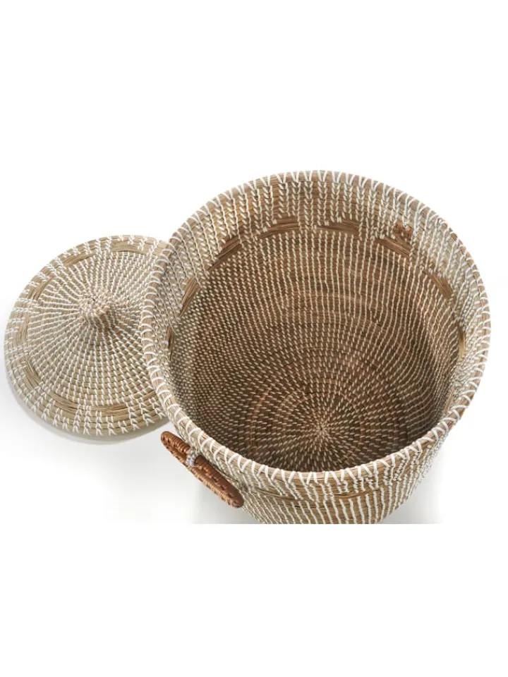 kobolo Kisten & Körbe<Aufbewahrungskorb WOMAWHITE in Beige