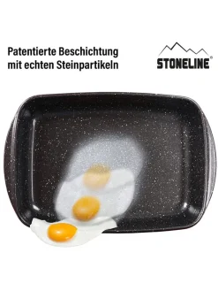 Stoneline Kochgeschirr<Auflaufform in Rot - (L)23 x (B)15 cm