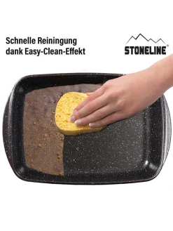Stoneline Kochgeschirr<Auflaufform in Rot - (L)23 x (B)15 cm