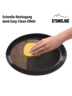 Stoneline Kochgeschirr<Auflaufform in Rot - (L)34 x (B)24 cm