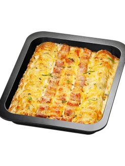 Dr. Oetker Kochgeschirr<Auflaufform "Tradition" in Schwarz - (B)28 x (T)22 cm