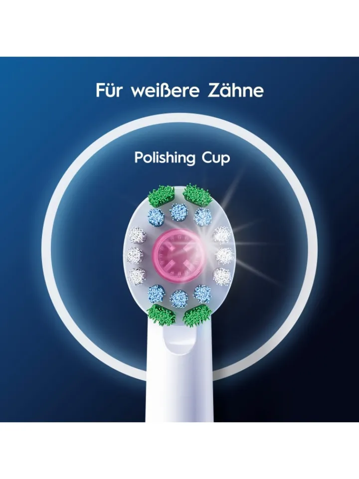 Oral-B Zahn & Mundpflege<Aufsteckbürsten "Pro 3D White" in Weiß (12er-Pack) - Box