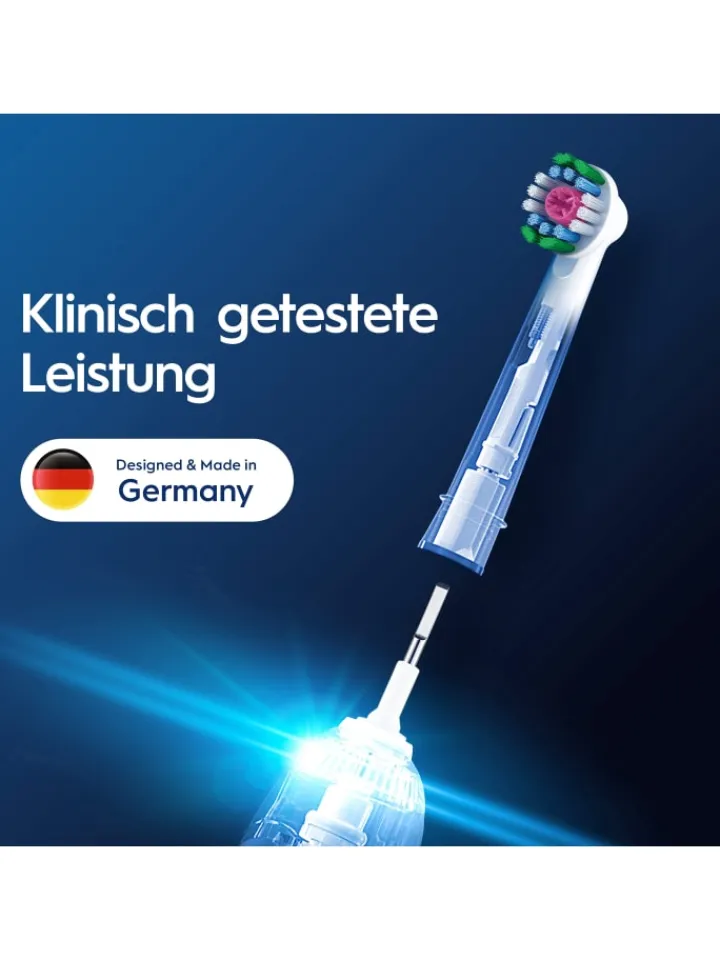 Oral-B Zahn & Mundpflege<Aufsteckbürsten "Pro 3D White" in Weiß (12er-Pack) - Box