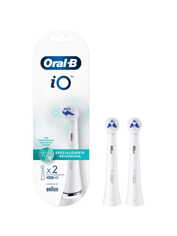 Oral-B Zahn & Mundpflege<Aufsteckbürsten "Spezialisierte Reinigung" in Weiß (2er-Pack)