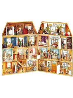 Coppenrath Adventskalender<Aufstell-Adventskalender - Im Weihnachtshaus
