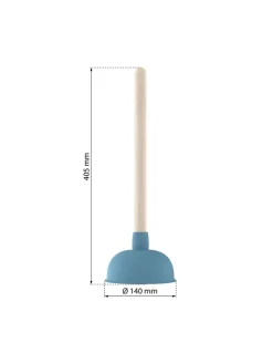 eisl since 1980 Badaccessoires<Ausgussreiniger in Hellblau - (H)40,5 cm