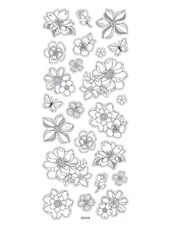 folia PAPER Kreativbedarf & Do-It-Yourself<Ausmalsticker "Nature" - 4 Karten