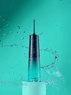 happybrush Technik|Zahn & Mundpflege<Austauschbare Düsen "ECO Flow" in Schwarz
