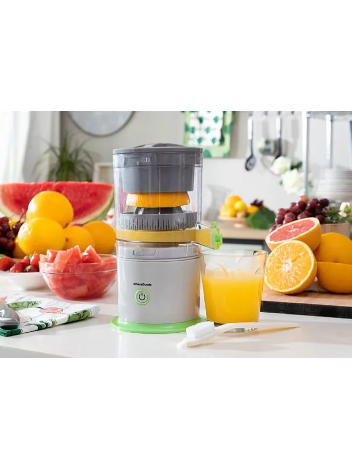 InnovaGoods Küchenelektronik<Automatischer Entsafter "Juisso" in Grau/ Grün - 250 ml